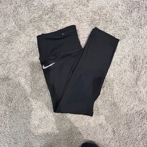 Nike Women Capri Black Active Leggings